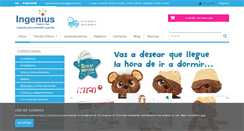 Desktop Screenshot of ingeniustoys.com